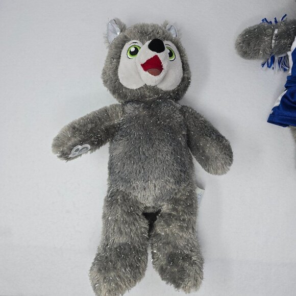 Build-A-Bear GWL Wiley & Violet 25th Great Wolf Plush Pair 16" Cheerleader - Picture 3 of 12